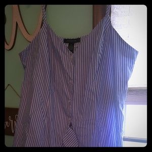 Ashley Stewart ruffle top